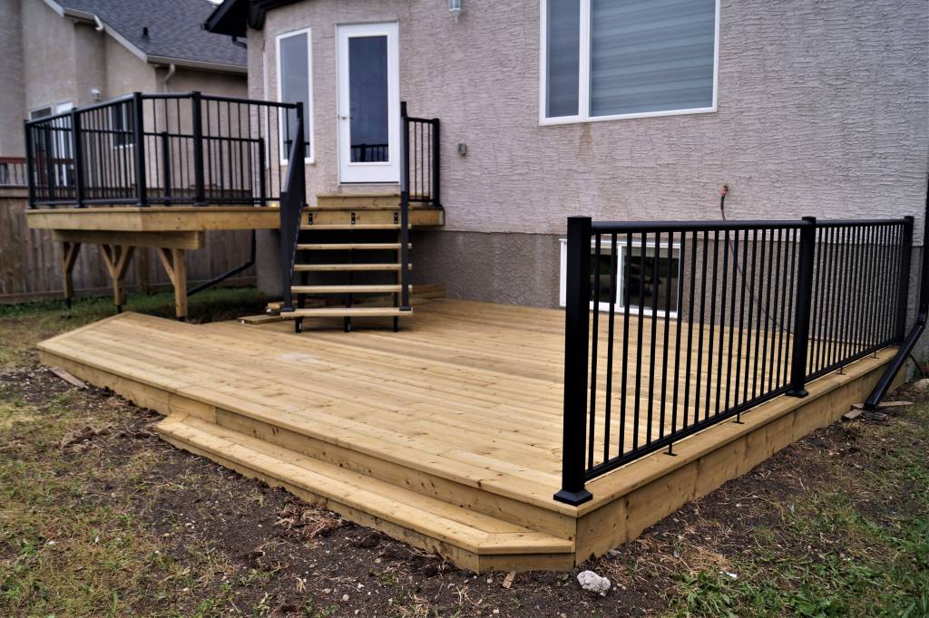 Decks and siding